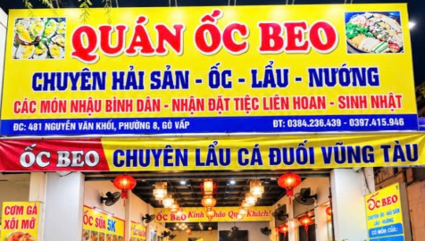 ỐC BEO - ỐC NGON GÒ VẤP